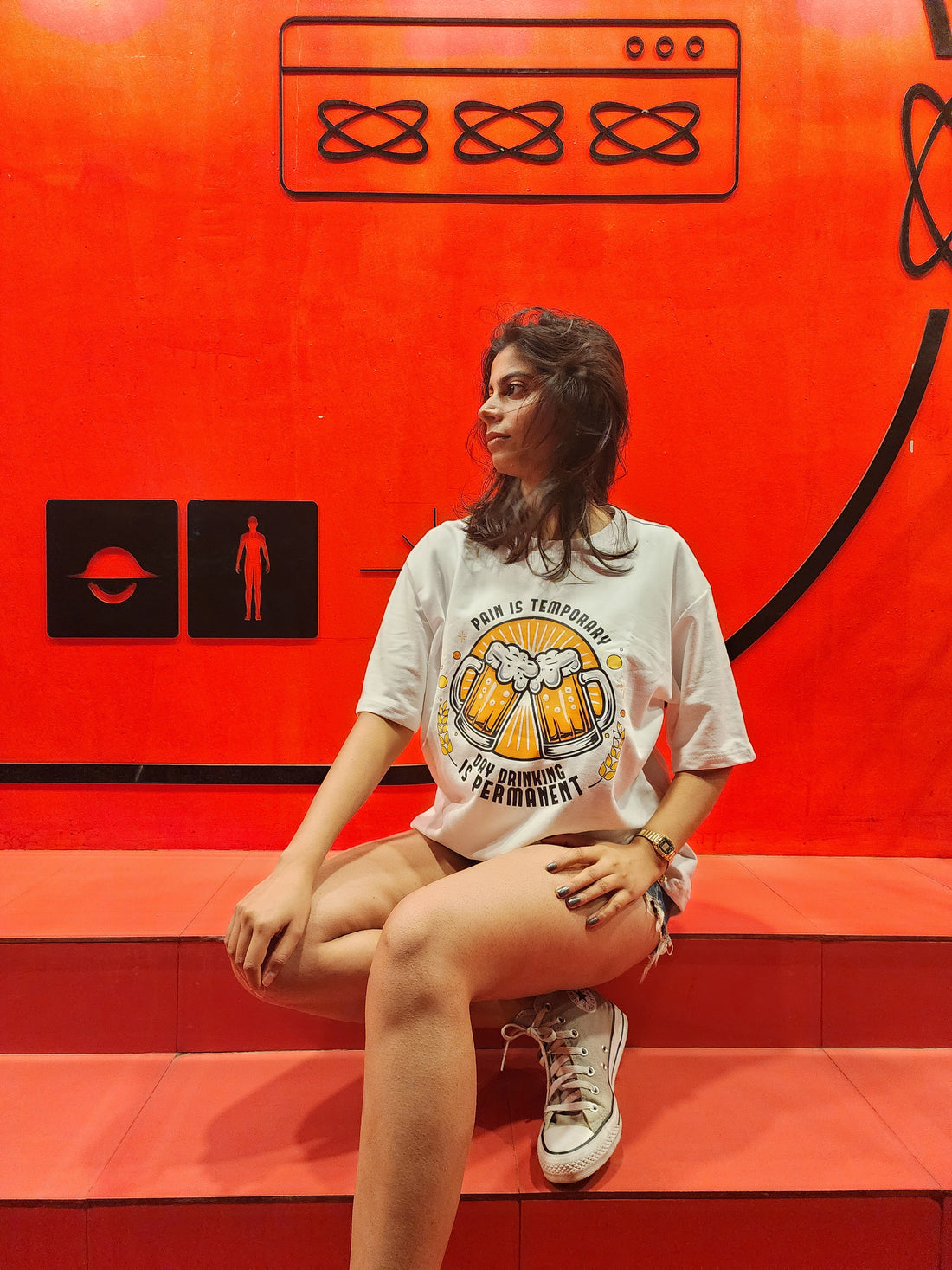 Pain is Temporary - Oversized T-shirt